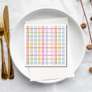 Servilleta De Papel Tema de Fiesta de Bebé de Cuadro Moderno y Colorid