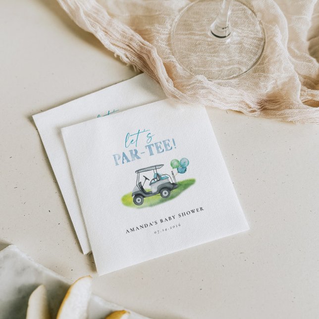 Servilleta De Papel Tema de golf Baby Shower (Subido por el creador)