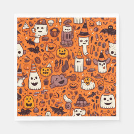 Servilleta De Papel Tema de Halloween