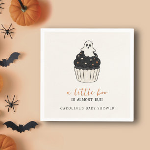 Servilleta De Papel Tema de Halloween Un Pequeño Boo Fantasma Espeluzn