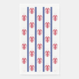 Servilleta De Papel Tema de la langosta de verano