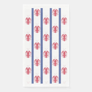 Servilleta De Papel Tema de la langosta de verano