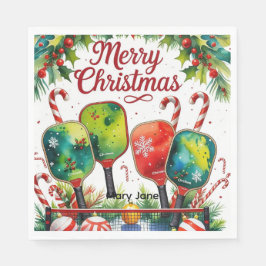 Servilleta De Papel Tema de los Navidades de bolas de bolas