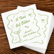 Tema de Martini Birthday Party