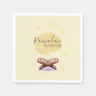 Servilleta De Papel Tema de Ramadan Kareem Napkin para celebración