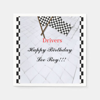 Servilleta De Papel Tema de raza a victoria