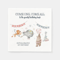 Tema del Carnaval Fiesta Circo Primer Cumpleaños