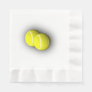 Servilleta De Papel Tema deportivo de la bola de tenis