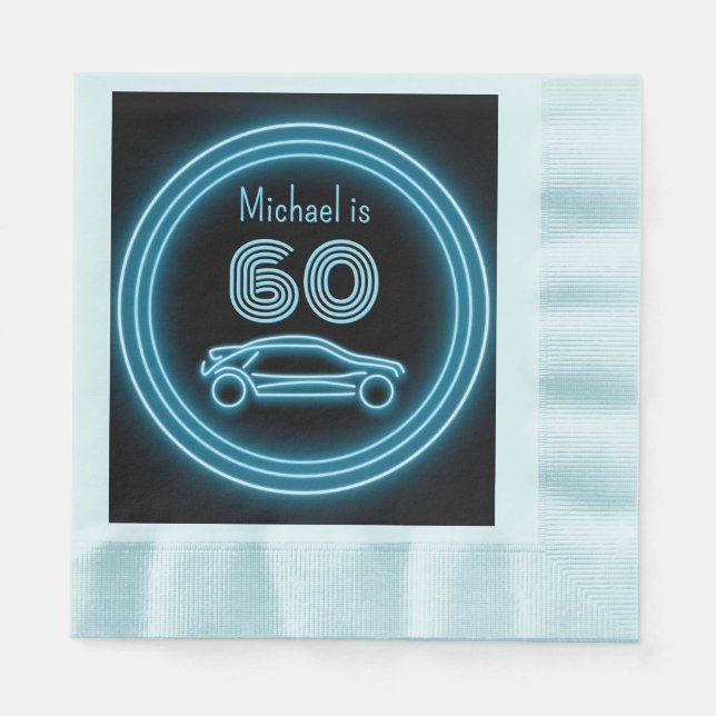 Servilleta De Papel Tema deportivo para aficionados a los deportes mot (Anverso)