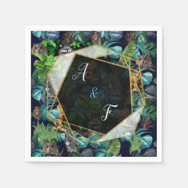 Servilleta De Papel Temas de celebración de fiestas nocturnos