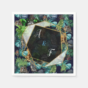 Servilleta De Papel Temas de celebración de fiestas nocturnos