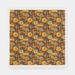 Servilleta De Papel Temporada de Acción de Gracias y Caída