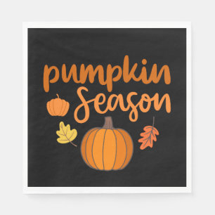 Servilleta De Papel Temporada de calabazas de otoño
