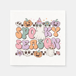 Servilleta De Papel Temporada de fantasmas de Halloween