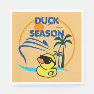 Servilleta De Papel Temporada de patos de goma