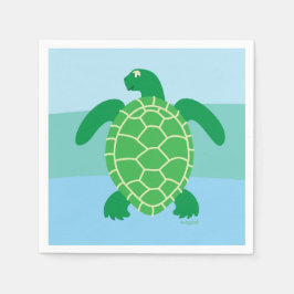 Servilleta De Papel Temporada de tortugas marinas