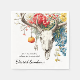 Servilleta De Papel Temporadas místicas | Samhain Witchy Design
