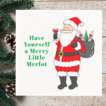 Ten un buen Merlot Santa Wine