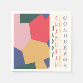 Servilleta De Papel Tendencia de los sueños modernos de Chanukah