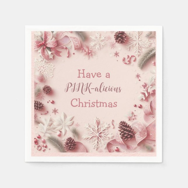 Servilleta De Papel Tener Navidades malintencionados (Anverso)