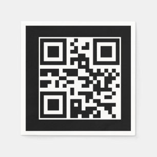 Servilleta De Papel Tener un buen día de código QR
