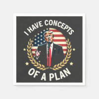 Tengo los conceptos de un plan que Trump discute l
