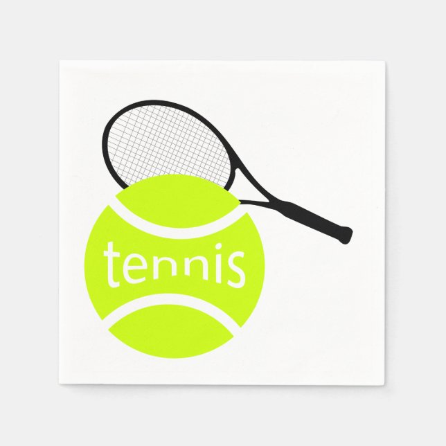 Servilleta De Papel Tenis (Anverso)