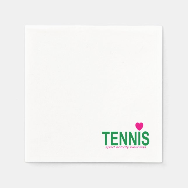 Servilleta De Papel Tenis (Anverso)