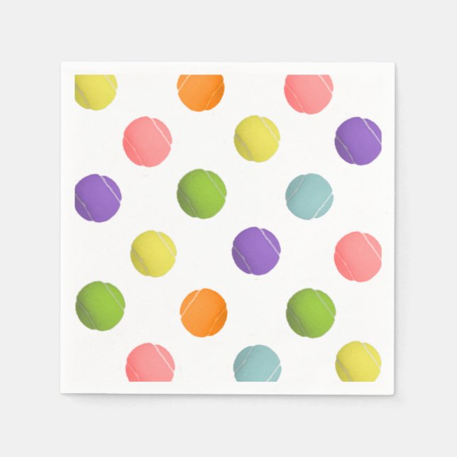 Servilleta De Papel Tenis (Anverso)