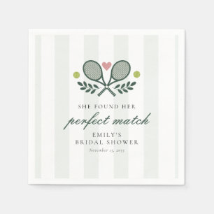 Servilleta De Papel Tenis Boda Perfect Match