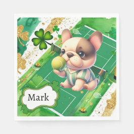 Servilleta De Papel Tenis temática para el Día de San Patricio