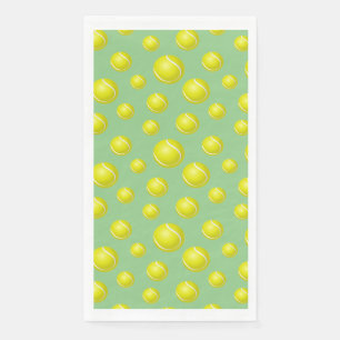 Servilleta De Papel Tennis Balls Diseño Toalla Invitada