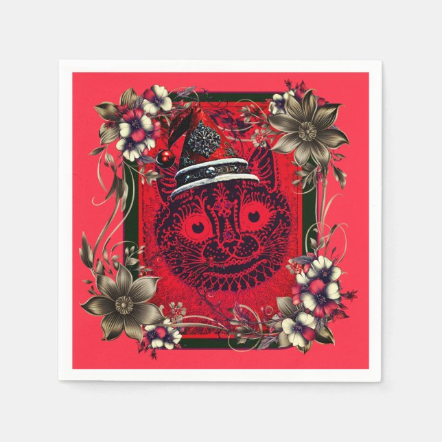 Servilleta De Papel Tentempiés PRECIOSOS NAVIDADES (Anverso)