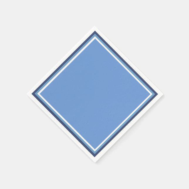 Servilleta De Papel Tentu azul (Borde)