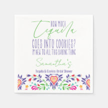 Tequila & Cookies Clase Baking Bridal Shower Fiest