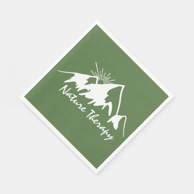 Servilleta De Papel Terapia natural (Esquina)