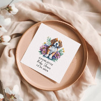 Terracota de perro de pipa moderna Baby Shower