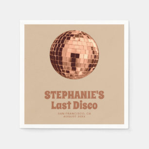 Servilleta De Papel Terracotta Last Disco Bachelorette Weekend
