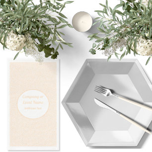 Servilleta De Papel Terrazzo - Naranja Peach - Napkins