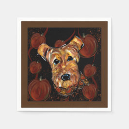 SERVILLETA DE PAPEL TERRIER AIREDALE      
