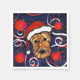 SERVILLETA DE PAPEL TERRIER AIREDALE       