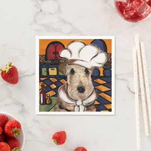 Servilleta De Papel Terrier Airedale 