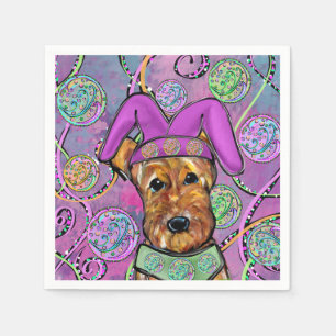 SERVILLETA DE PAPEL TERRIER DE AIREDALE