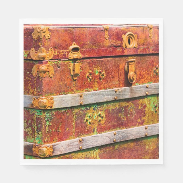 Servilleta De Papel Tesoro de Weathered (Anverso)