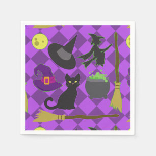 Servilleta De Papel Testigos de Halloween