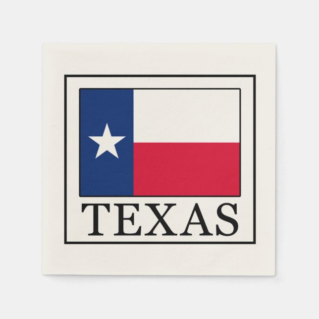 Servilleta De Papel Texas (Anverso)