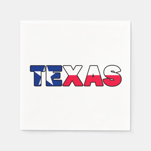 Servilleta De Papel Texas (Anverso)