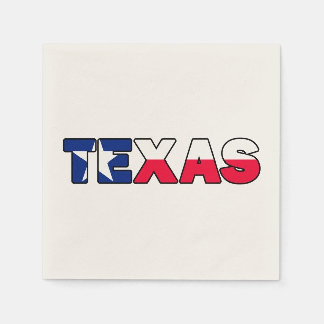 Servilleta De Papel Texas (Anverso)