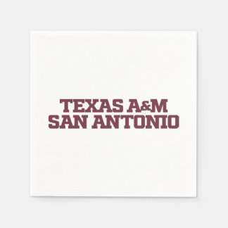 Servilleta De Papel Texas A&M San Antonio