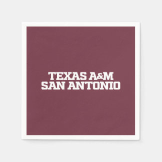 Servilleta De Papel Texas A&M San Antonio